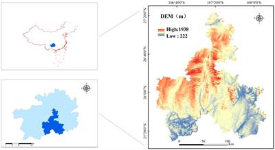 Spatiotemporal variation and response of gross primary productivity to climate factors in forests in Qiannan state from 2000 to 2020
